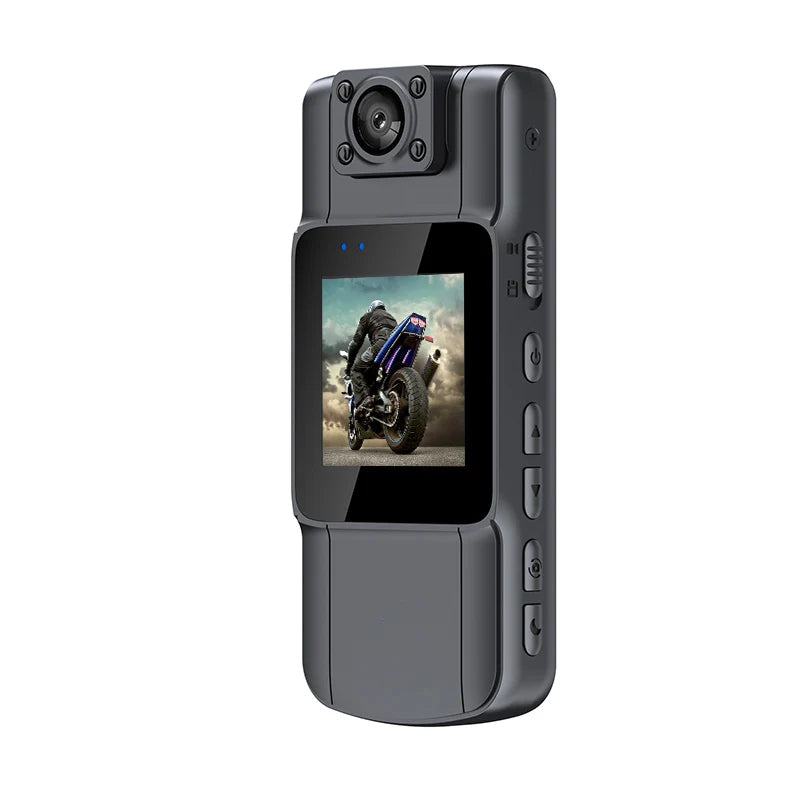 JOZUZE L11 Mini caméra HD 1080p, enregistreur vidéo numérique portable, caméra corporelle avec vision nocturne infrarouge, caméra de police, petite caméra pour vélo