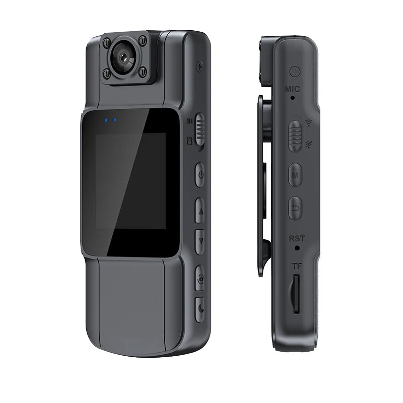 JOZUZE L11 Mini caméra HD 1080p, enregistreur vidéo numérique portable, caméra corporelle avec vision nocturne infrarouge, caméra de police, petite caméra pour vélo 