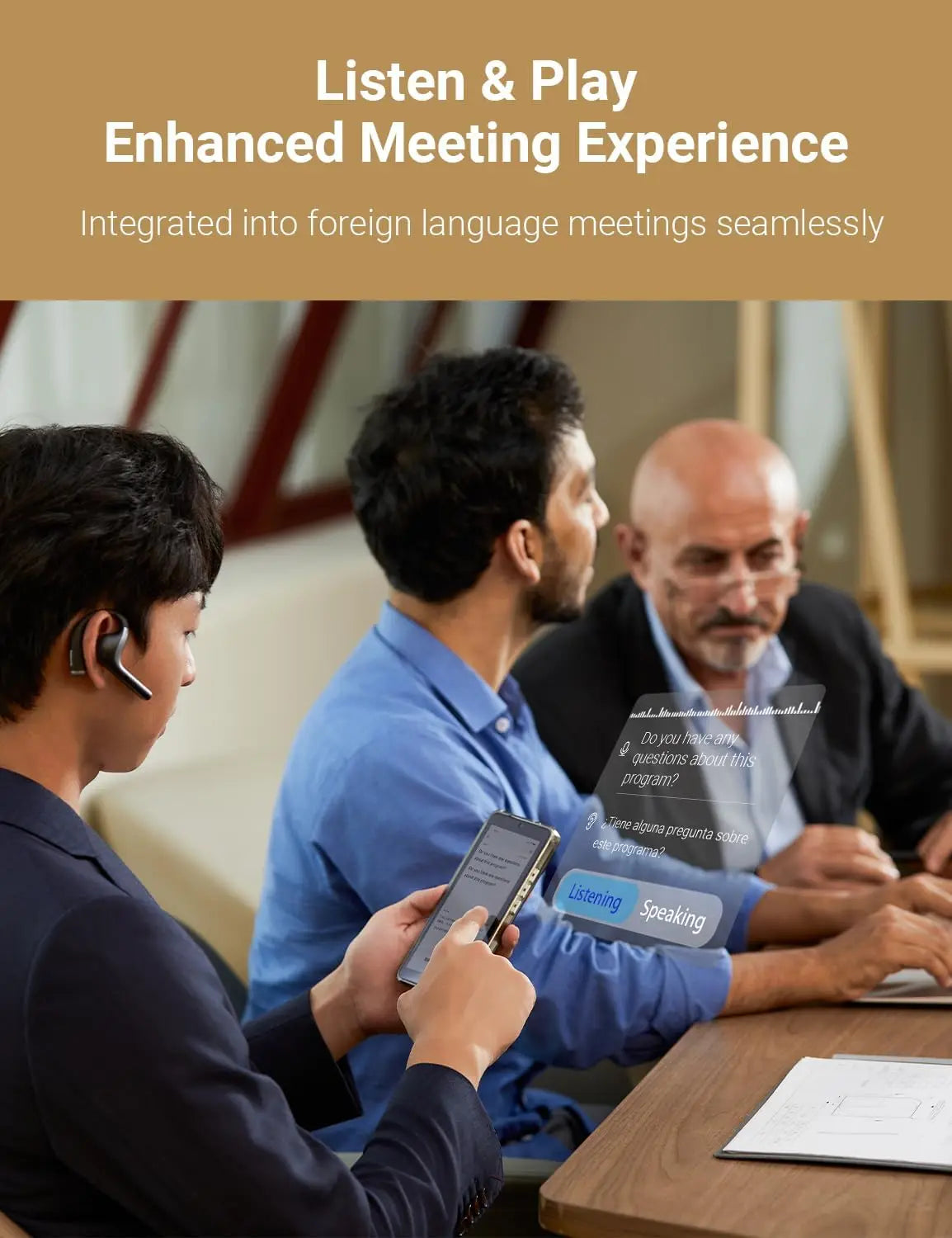 Timekettle W4 Pro AI Interpreter Translation Earbuds Bidirectional Simultaneous Smart Translator Headset Device