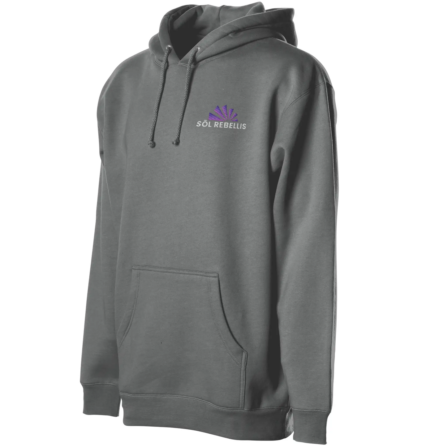 Organic/Recycled Heather Pullover Hoodie (with Sōl Rebellis Logo)
