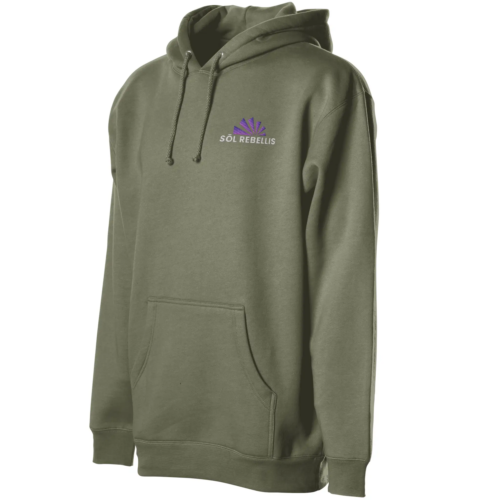 Organic/Recycled Heather Pullover Hoodie (with Sōl Rebellis Logo)